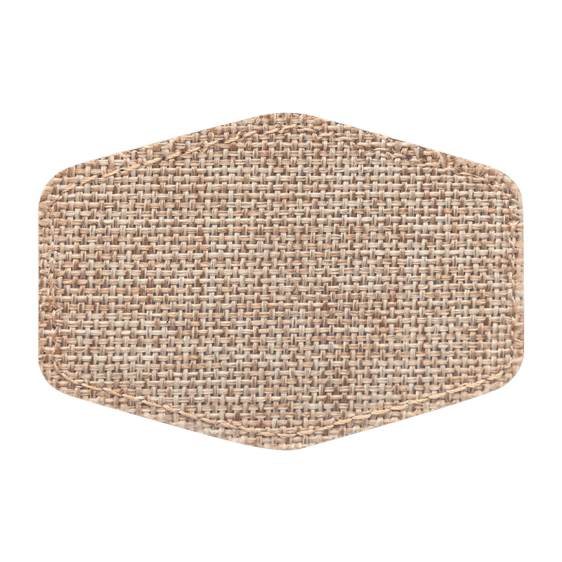 3 1/2 'x 2 1/2' Miếng vải thăng hoa Hex có chất kết dính