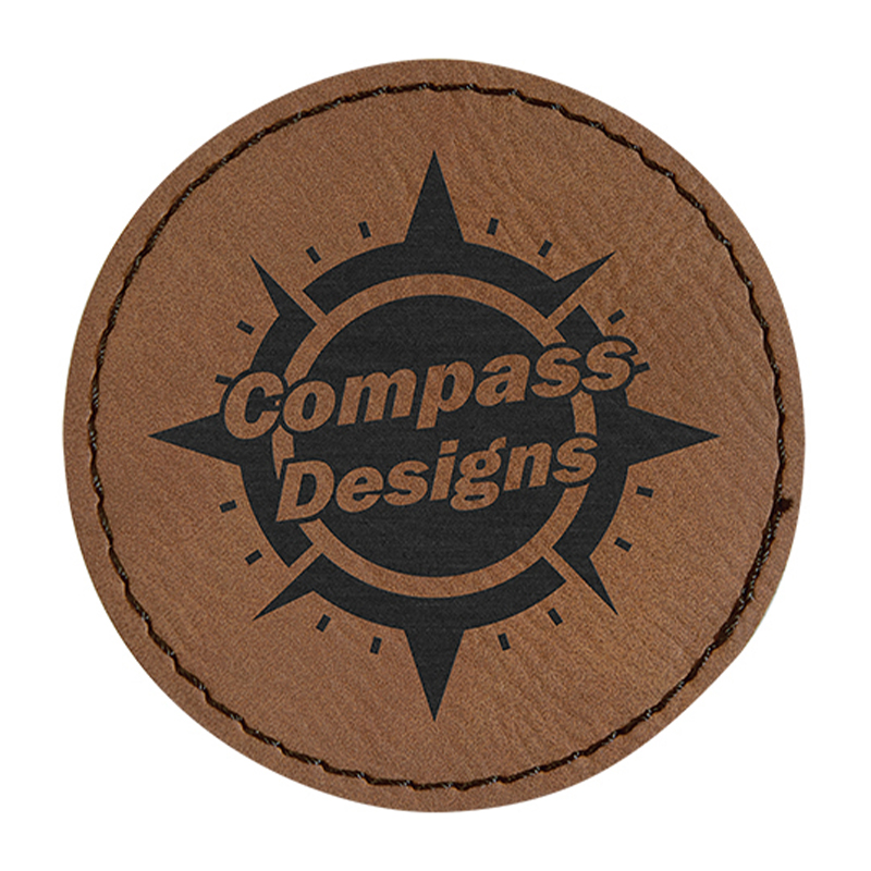 Miếng dán giả da tròn 2 1/2' Miếng dán giả da tròn 2 1/2'