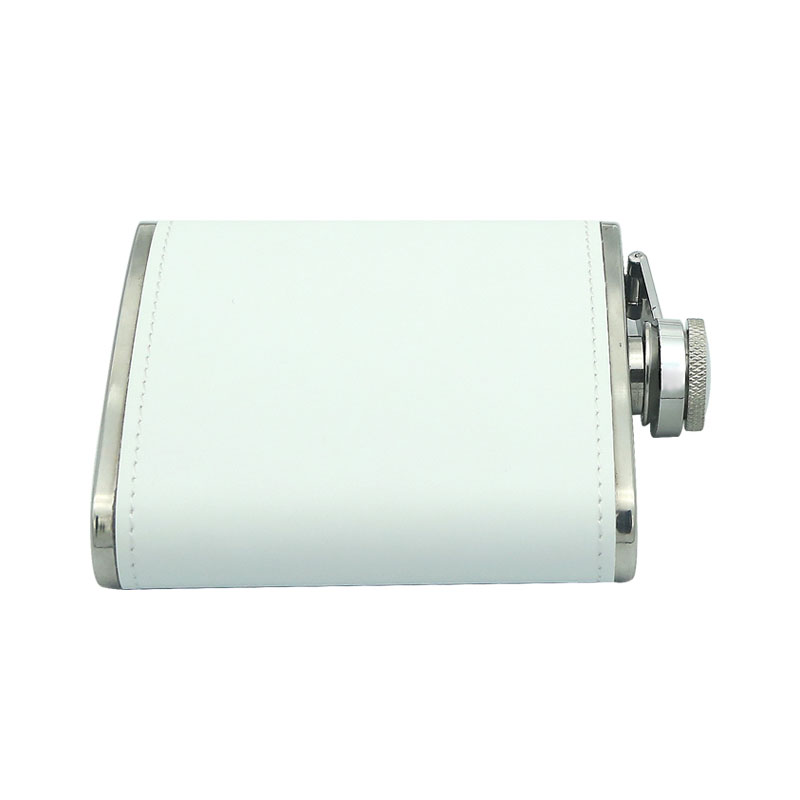 6 oz. Bình thép không gỉ giả da thăng hoa