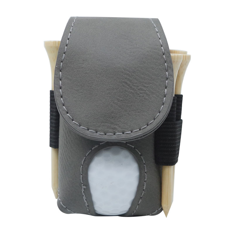 Người giữ bóng golf giả da có thể sử dụng tia laser với 5 tees bằng gỗ