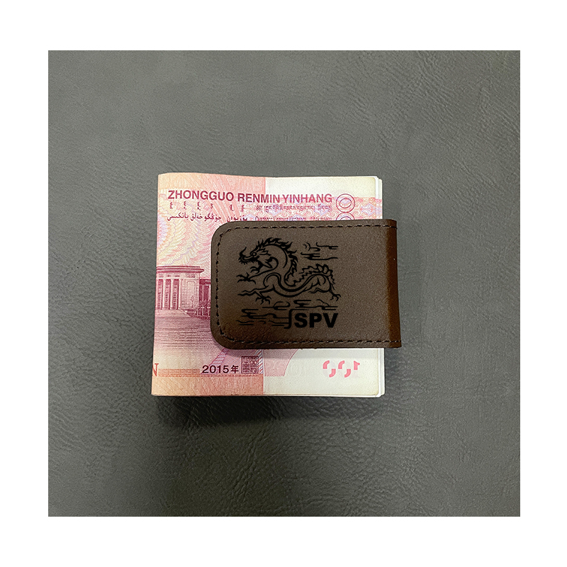 Kẹp tiền giả da có thể laze Kẹp tiền giả da có thể laze