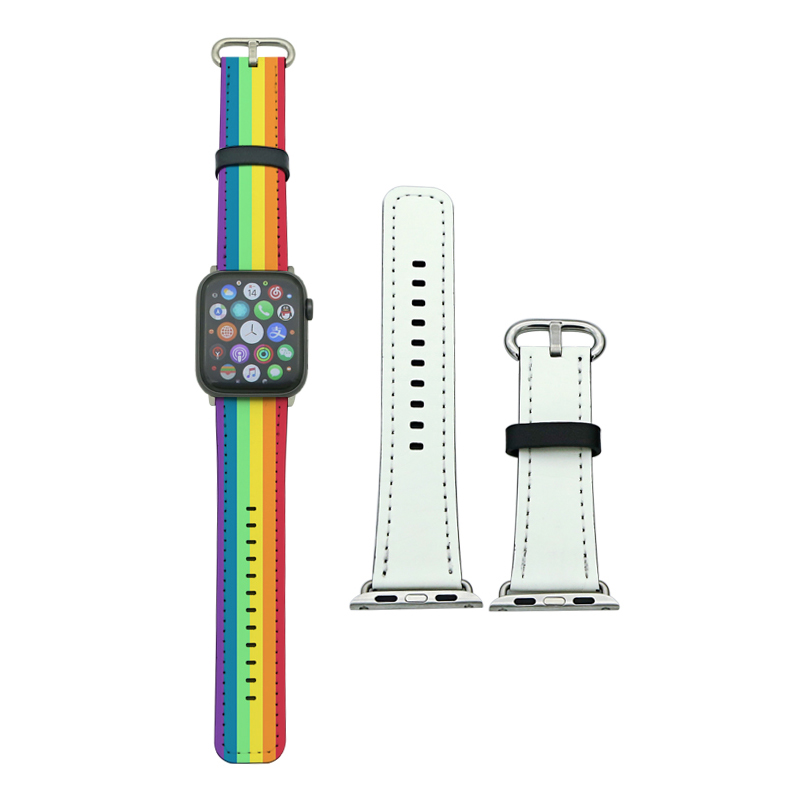 Dây đeo Apple Watch bằng da PU thăng hoa cho dòng 1/2/3-38mm