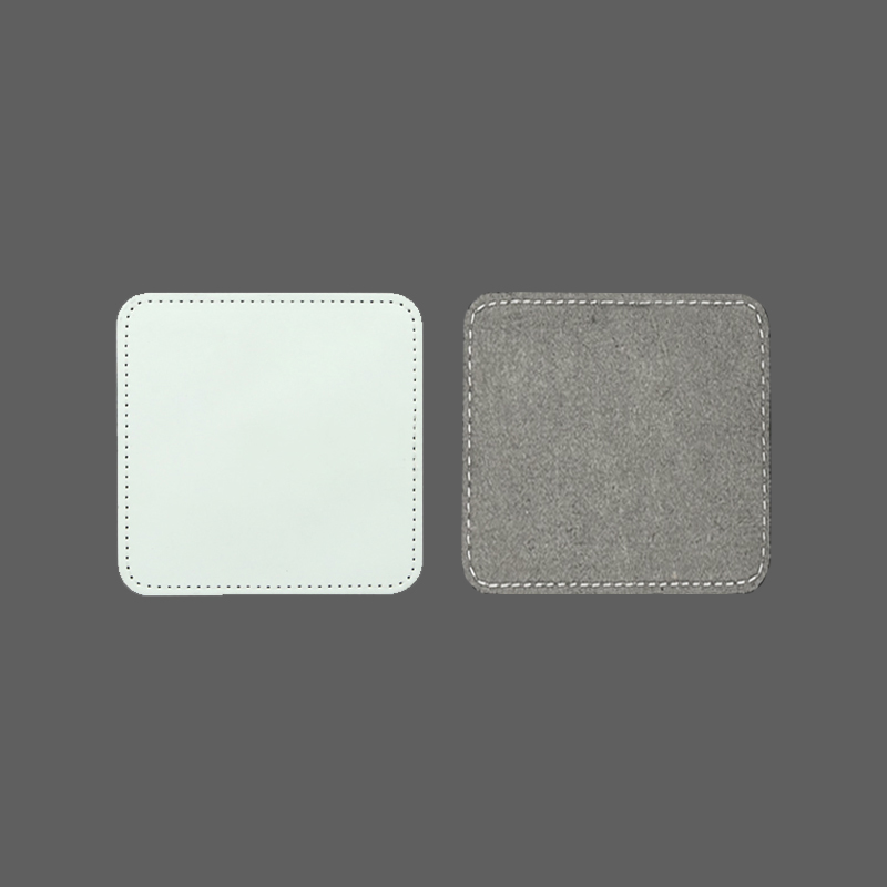 2 1/2 'x 2 1/2' Miếng dán giả da thăng hoa hình vuông có chất kết dính