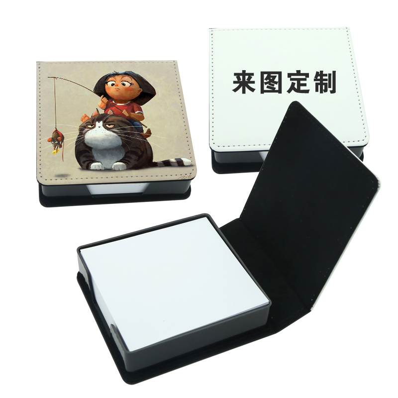 Hộp Giấy Dán Giấy Giả Da Thăng Hoa - Hình Vuông